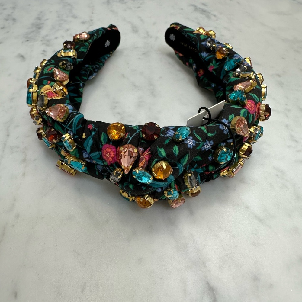 Lele sadoughi x liberty London tapestry headband
